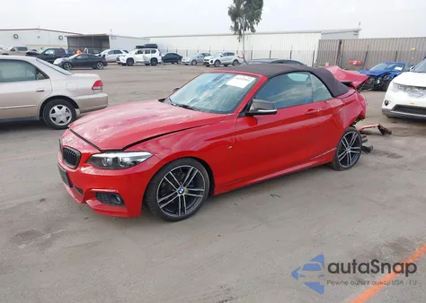 2020 BMW 220I z USA, uszkodzony, nr VIN WBA2M3101L7F13475